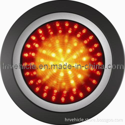 4'' Round LED Stop Tail Indicator Lamp Truck Trailer